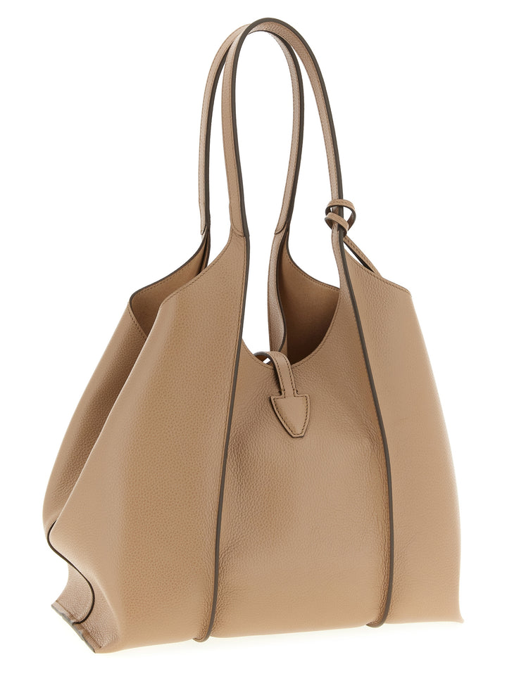 Tod'S T Timeless Shoulder Bags - Beige | 037eab0490882b31f2f75c32e61806fdf9ad9789