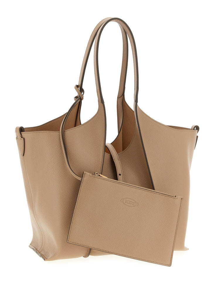 Tod'S T Timeless Shoulder Bags - Beige | 0be26c4981ae18a23f57e6e0d3905a9d3e5230cb
