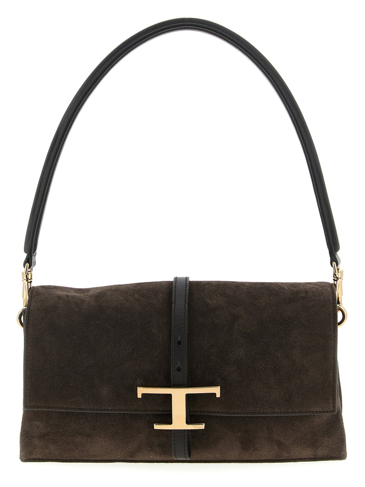 Tod'S T Timeless Shoulder Bags - Brown | 6897014b65dbbd0a24ca27c8c541a00b9001e26f