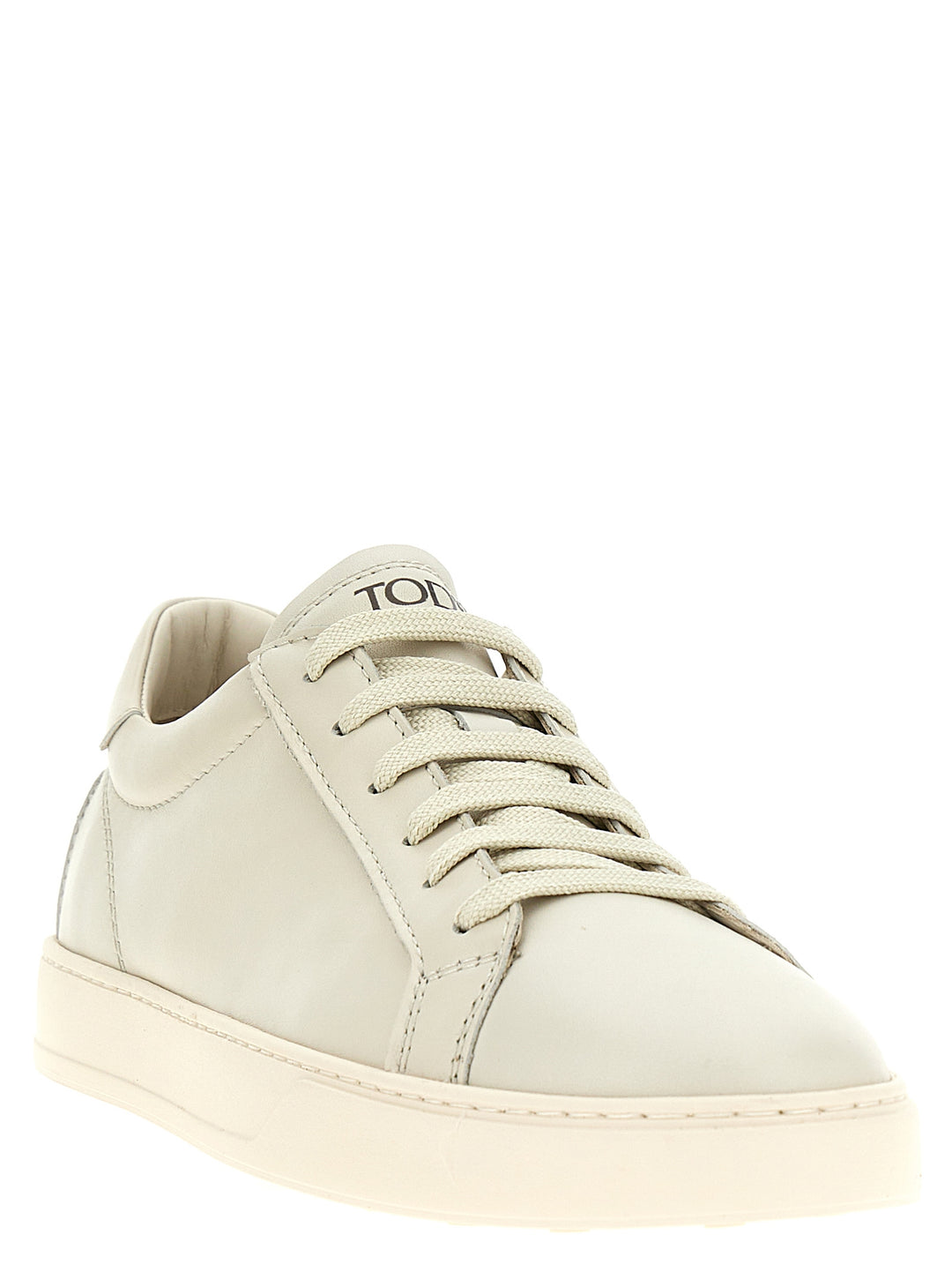 Tod'S Allacciata Cassetta Sneakers - White | 660e3af7b73503834fa9de483ab977127be1dd37