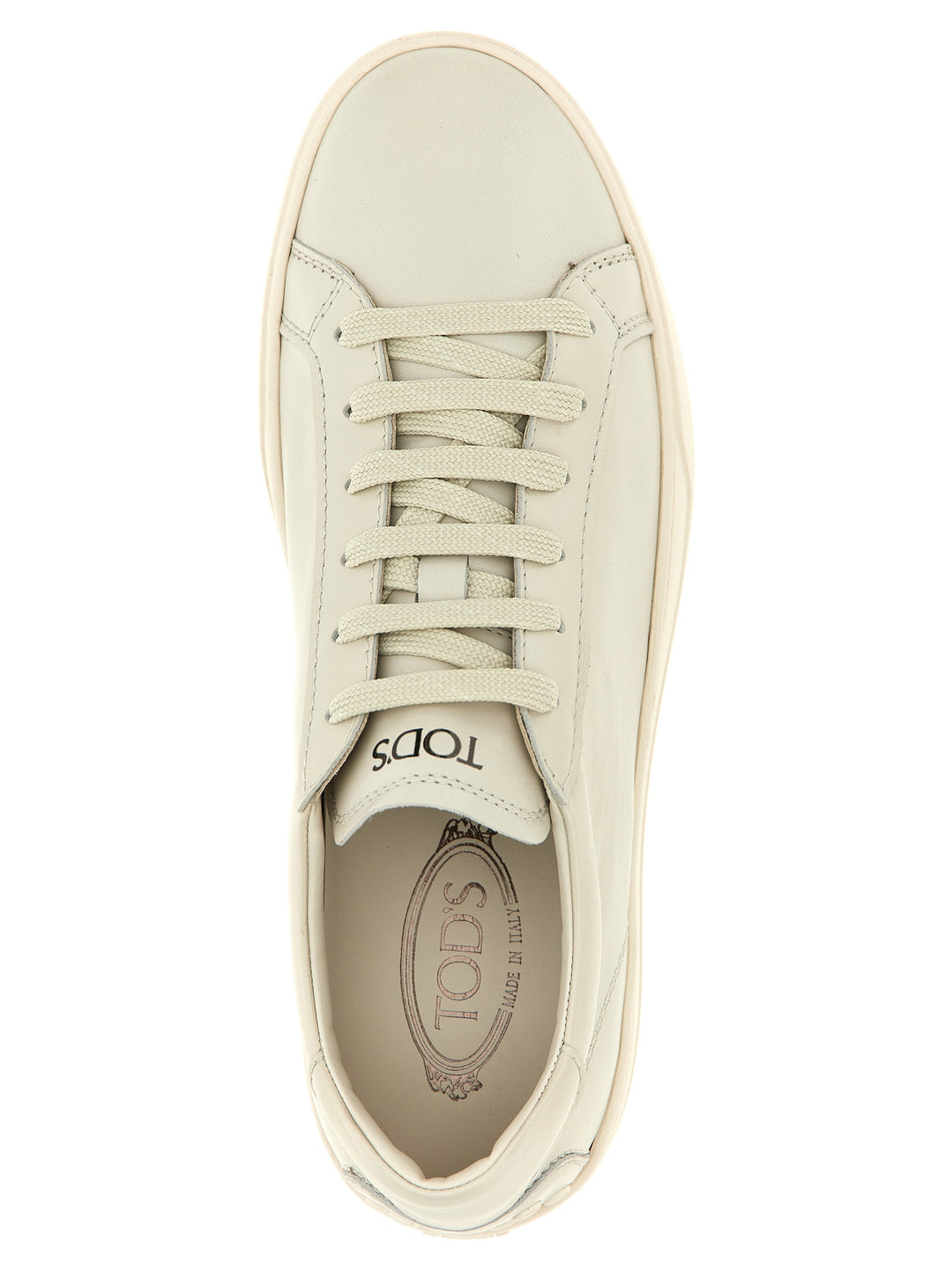 Tod'S Allacciata Cassetta Sneakers - White | f7a2757360b571b2cb74e92237d8c47015297f53