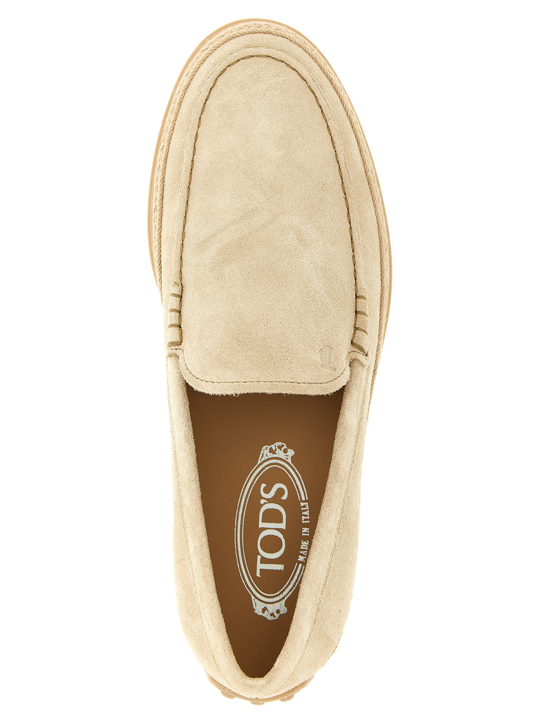 Tod'S Pantofola Loafers - Beige | 86bd4ce24a33e77435d7ba7133353f4c84a093c6