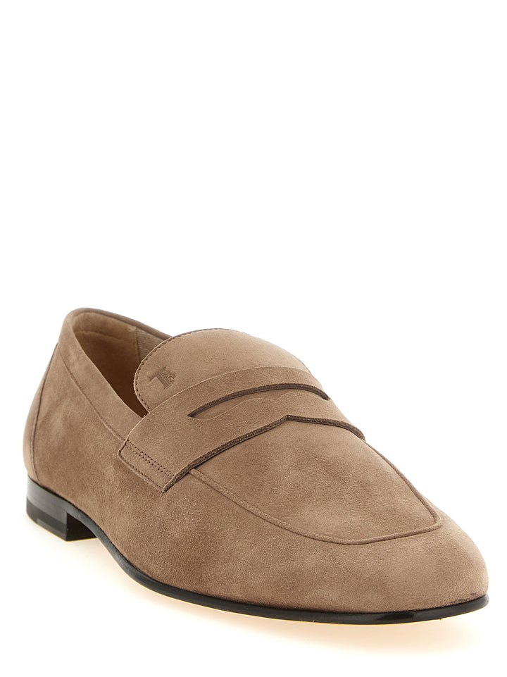 Tod'S Destrutturato Loafers - Brown | c6daa075d90c8a10612457b5d1c68877103234a6