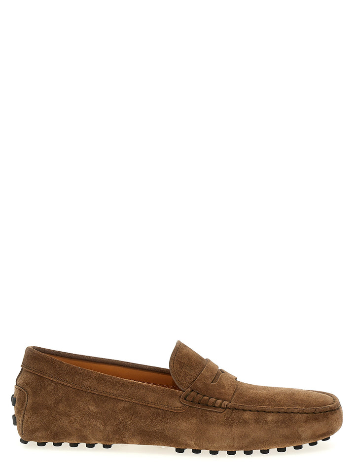 Tod'S Gommino Bubble Loafers - Brown | c3f62b0231e84f38f0e67c60c5396679908a3f25