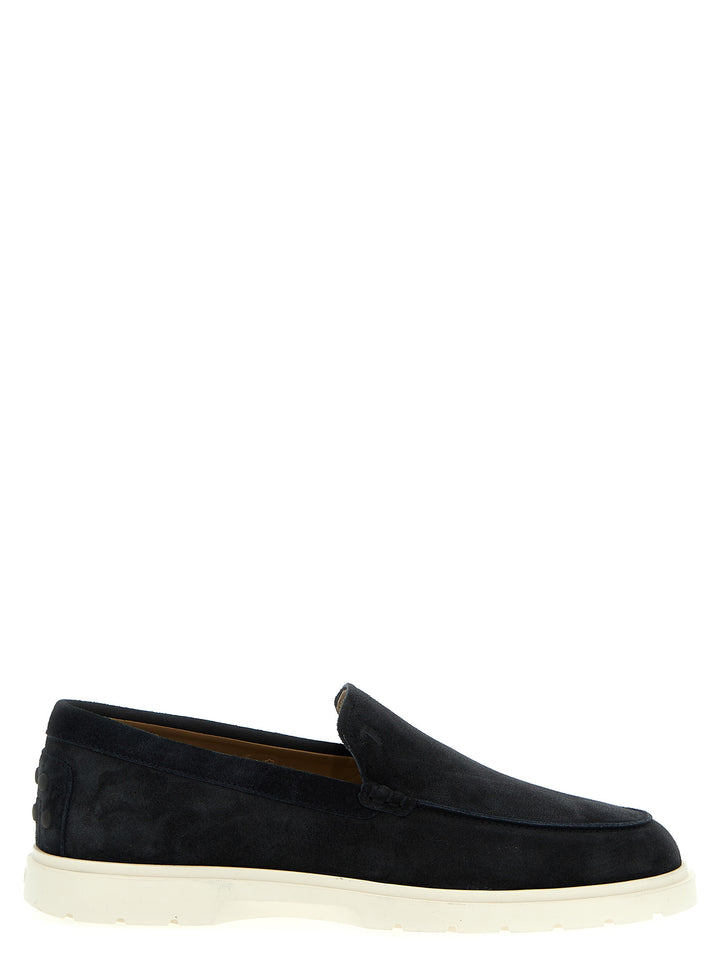 Tod'S Pantofola Loafers - Blue | fa7d93b66efa7ede93f39619a247acf884e24f11