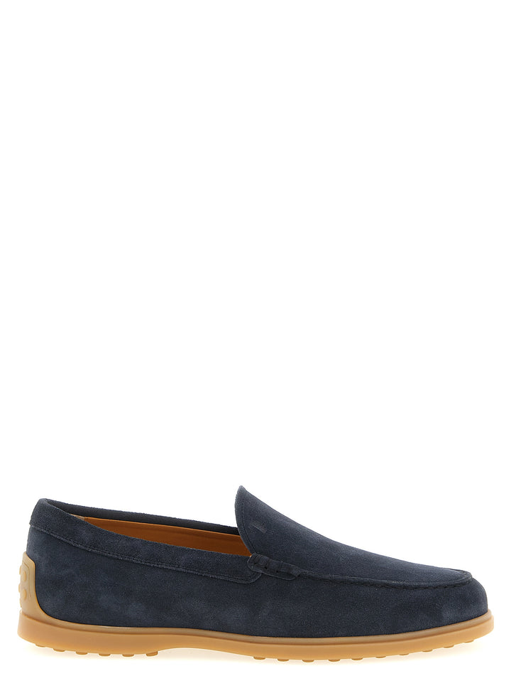 Tod'S Pantofola Loafers - Blue | d085f1690ad9eb49c9911925aa6deb86f3847eb8