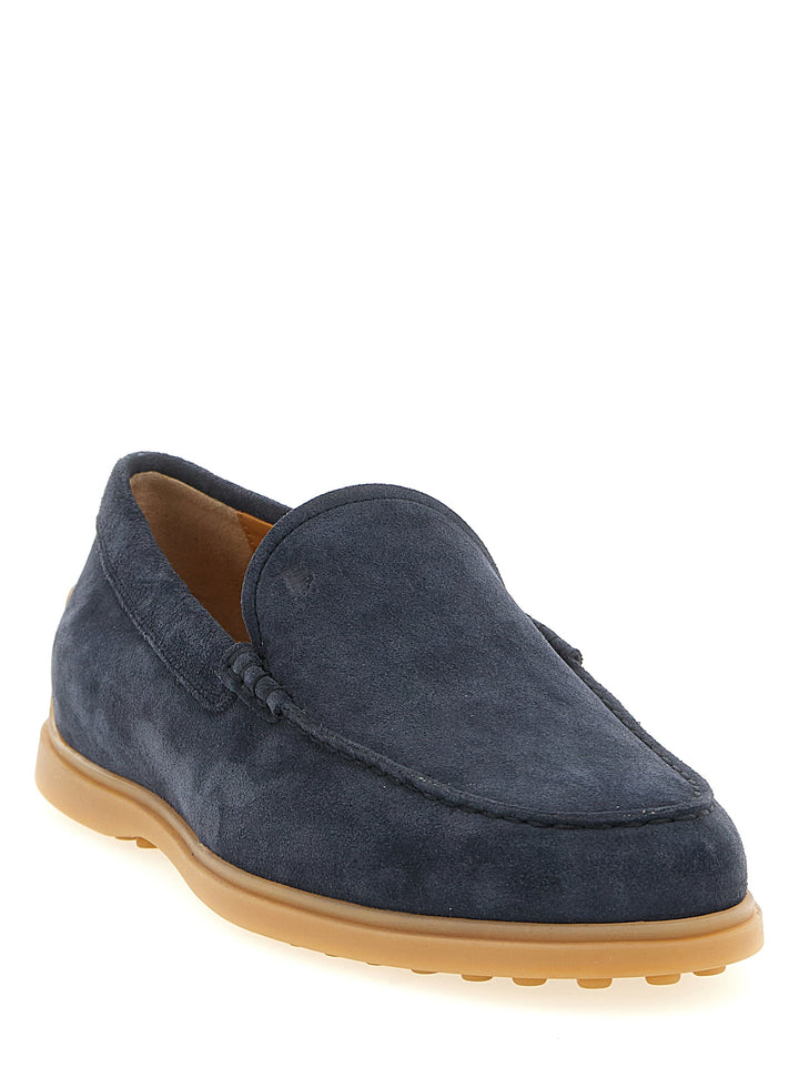Tod'S Pantofola Loafers - Blue | e4e1902198441ddbc2857541447981bb4a8f5ae9