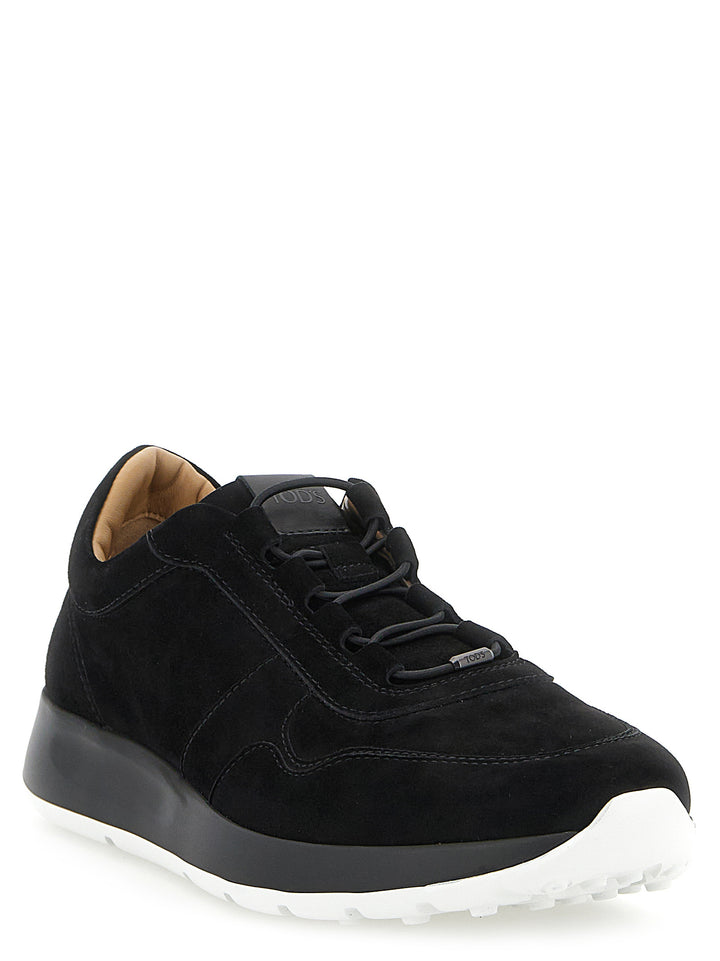 Tod'S Red Dot Sneakers - Black | d7c575c55e69440d7b59ca22ed9bd8cdb6cf42d4