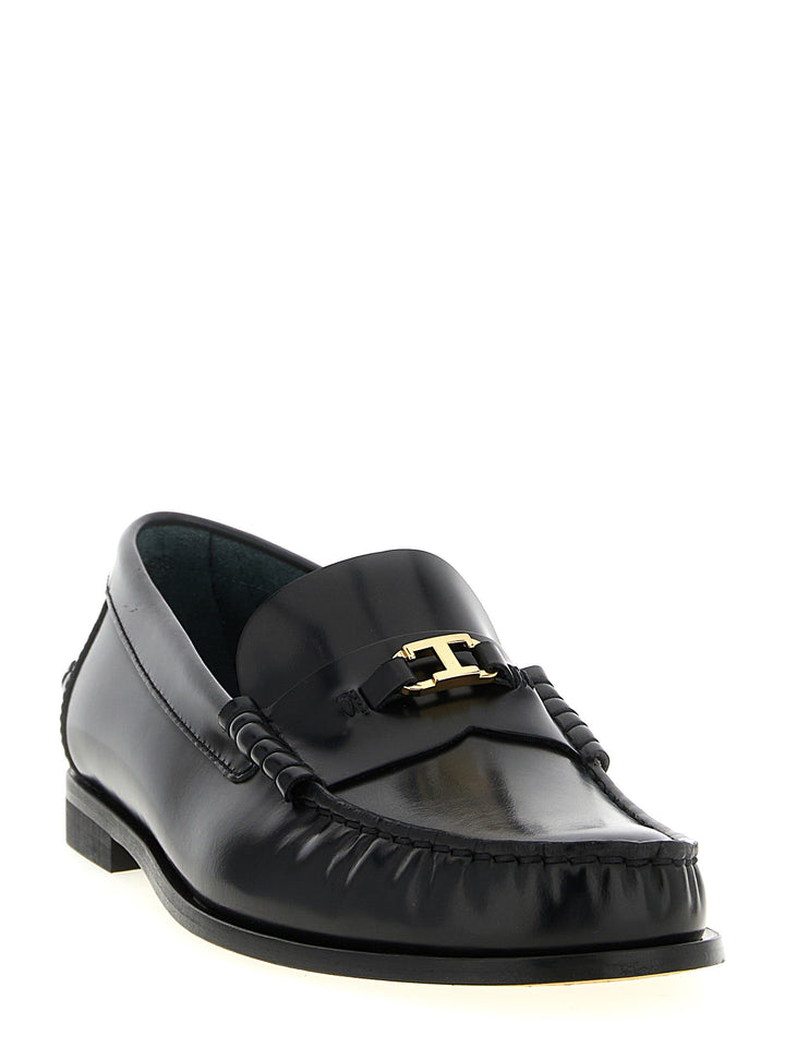 Tod'S T Timeless Loafers - Black | 88bbe6d8a4125575aaae7d3dbe6aa524123b4f62
