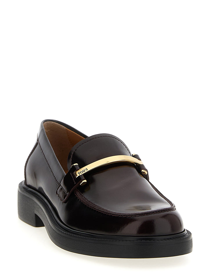 Tod'S Barretta Loafers - Bordeaux | fa027b243bda45f1940a52806e977e972960f207