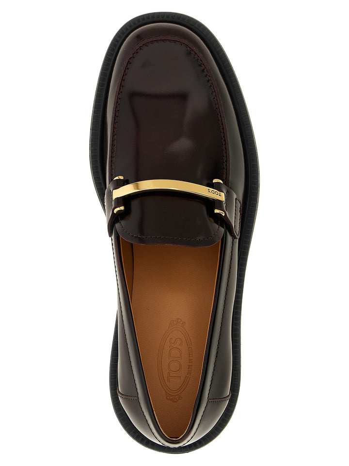 Tod'S Barretta Loafers - Bordeaux | 145426cd825dc3e3cb4be1212f30ce9fd1bcf7f9