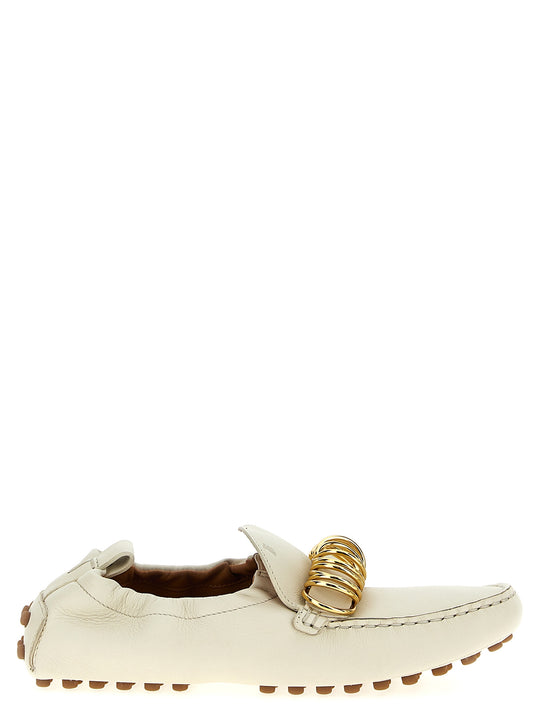 Gommino Loafers Beige