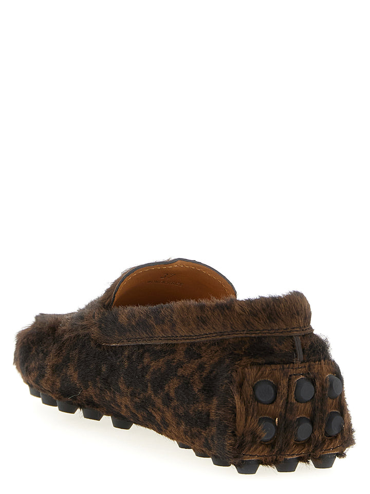 Tod'S Gommino Macro Loafers - Brown | 92b1b2f77923970953b49df7d69bf5e7ccd5ff3c