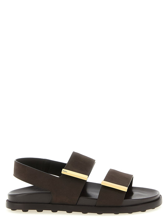 Nubuck Sandals Brown