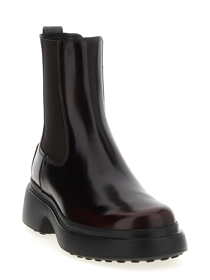 Tod'S Chelsea Ankle Boots Boots and Ankle Boots - Bordeaux | 359fc35fa9f4cb84f2b5db0e3b5374dff1ddc210