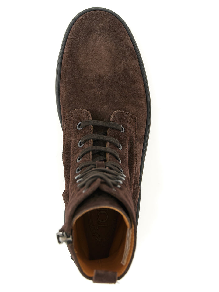 Tod'S Winter Gommino Boots and Ankle Boots - Brown | e23b486eacbe69d761f421688c99908df9080d2b