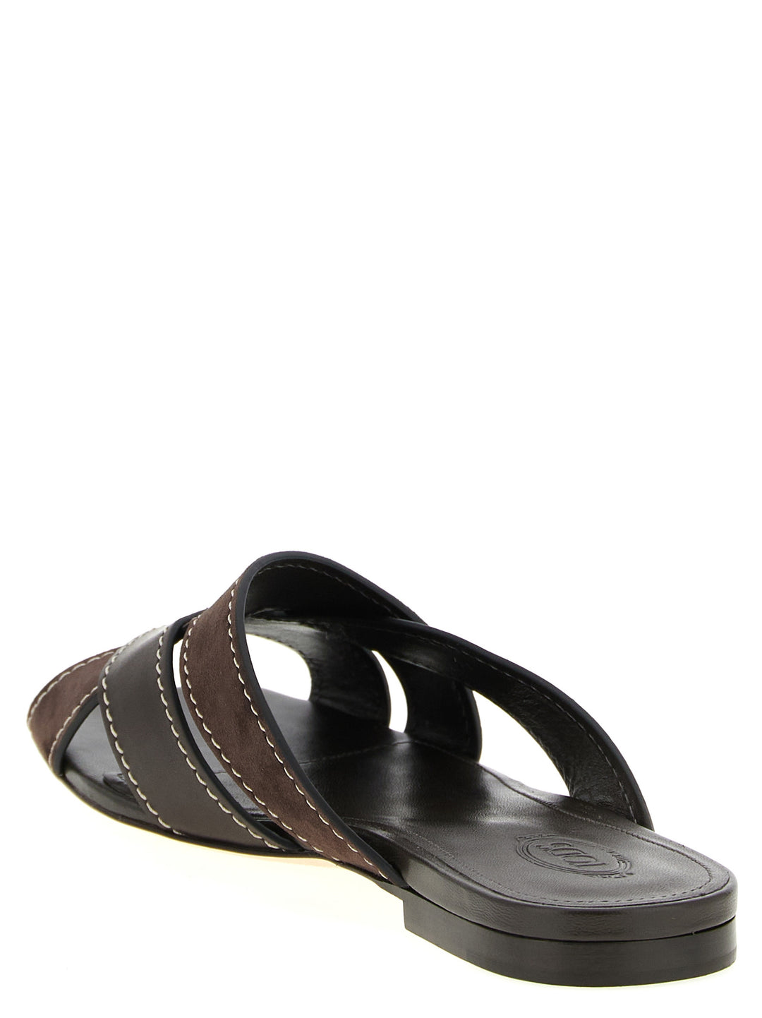 Tod'S Weaved Sandals - Brown | ef7c26e250c560595a8072eb11a27de731e7b762