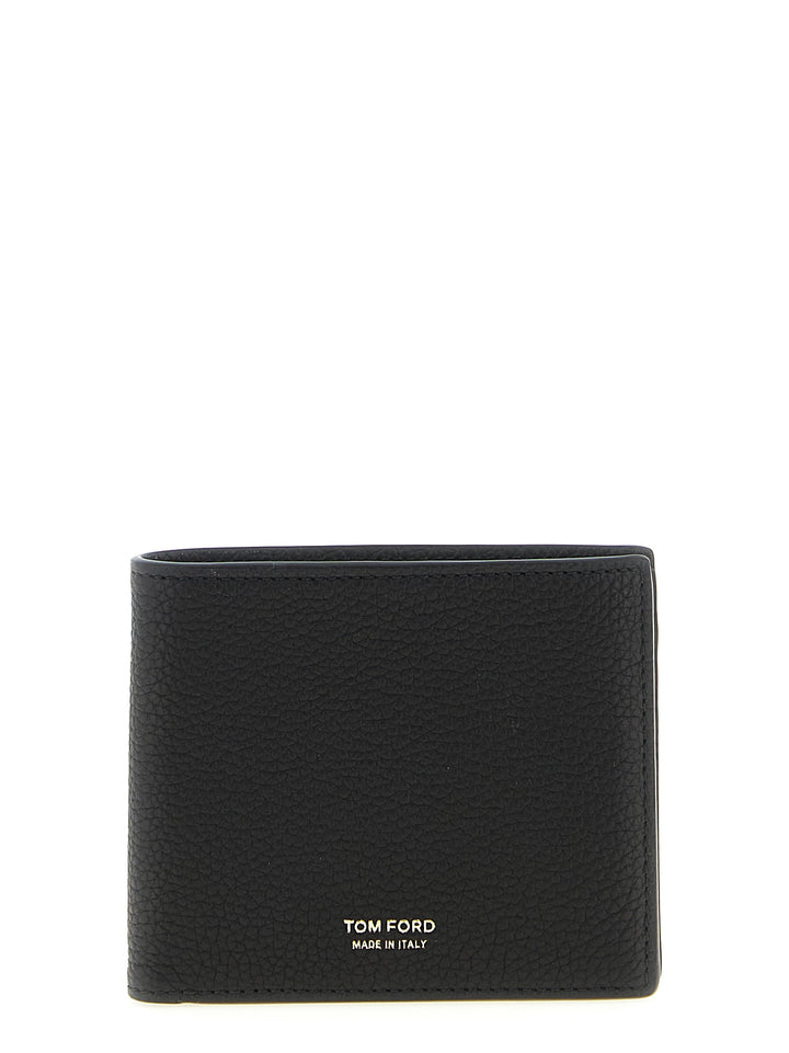Tom Ford Logo Wallet Wallets and Card Holders - Black | 3b6043197a7d6ece778dd53b465cf427a7e81458