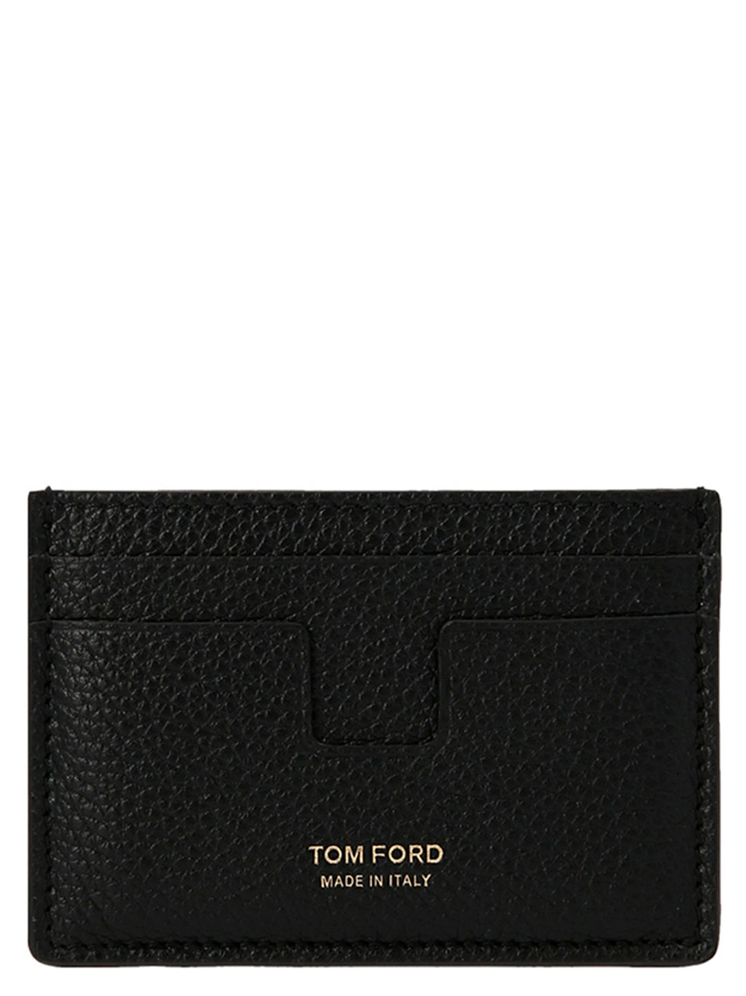 Tom Ford Logo Leather Card Holder Wallets and Card Holders - Black | c4b3b31504d0bb3d2435071775ea9a8ece51840a