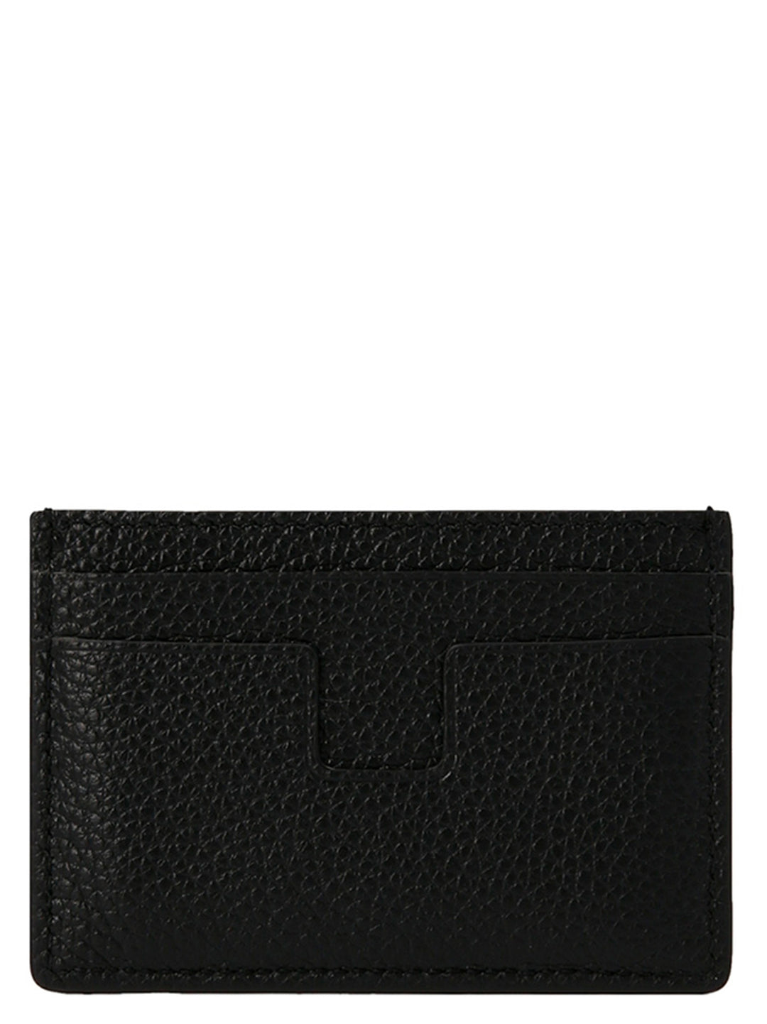 Tom Ford Logo Leather Card Holder Wallets and Card Holders - Black | b40758de15b44e33e477bcd874e6fb9d48c855fb
