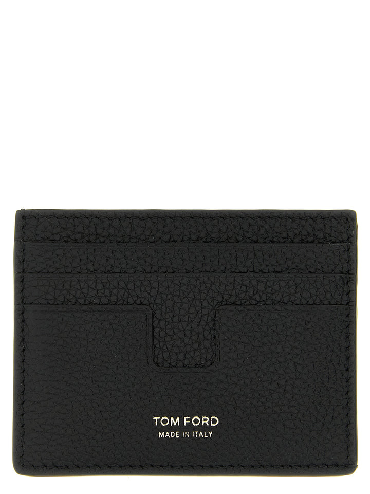 Tom Ford T Line Wallets and Card Holders - Black | 8b89b2d74ad7bcdac719a70d15822d1e3f9dcd97