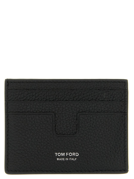 T Line Wallets And Card Holders Black