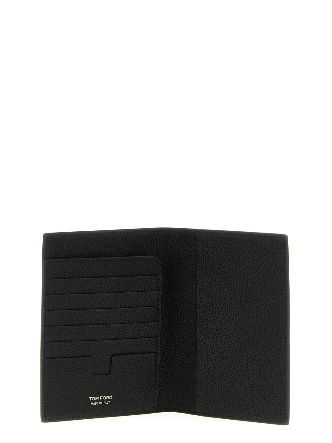 Tom Ford Hammered Passport Holder Wallets and Card Holders - Black | 5f7910428ef023565aa929d00ee1ceeed2e47d7d
