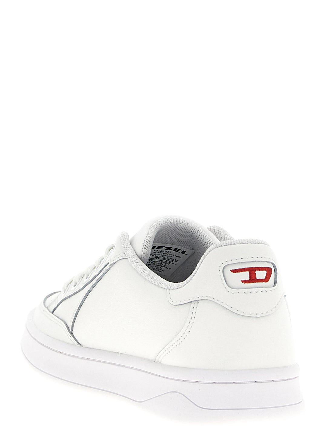 Diesel S-Dakota Low W Sneakers - White | 672aec0aef6907db0d3dbc9082861a6e39552b77