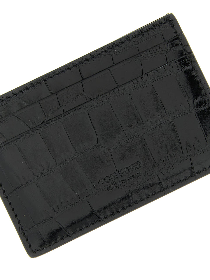Tom Ford Exotic Line Wallets and Card Holders - Black | 43a68ef0caf4985720c50c84359f9d20a8ed751a
