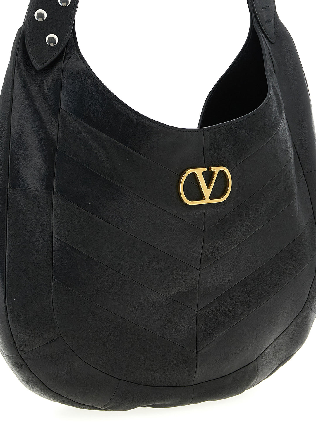 Valentino Garavani Hoboho Shoulder Bags - Black | bbbb3b61f0373099f3edc78bd2ab96eaeb9adcb7