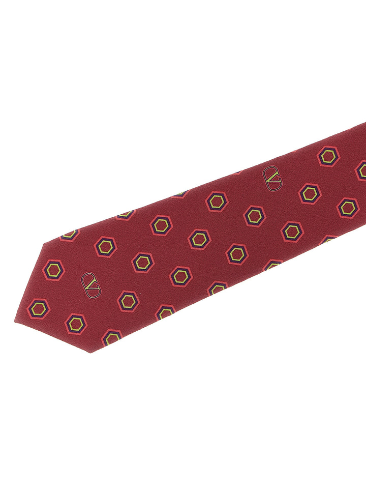 Valentino Garavani Valentino Garavani Silk Tie Ties and Papillon - Red | 8e781c31d47d274407af6a94b9069579555e0a8f