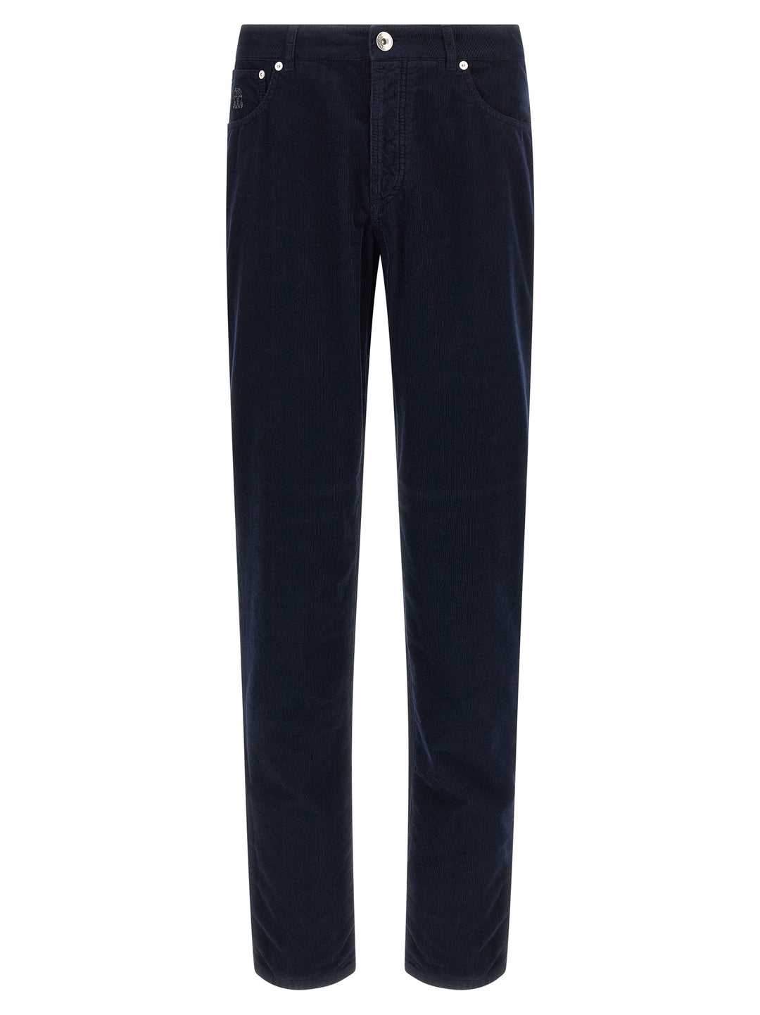 Brunello Cucinelli Corduroy Pants - Blue | 9bffd76260f587c63cd53d49e0e84328fa9e58f5