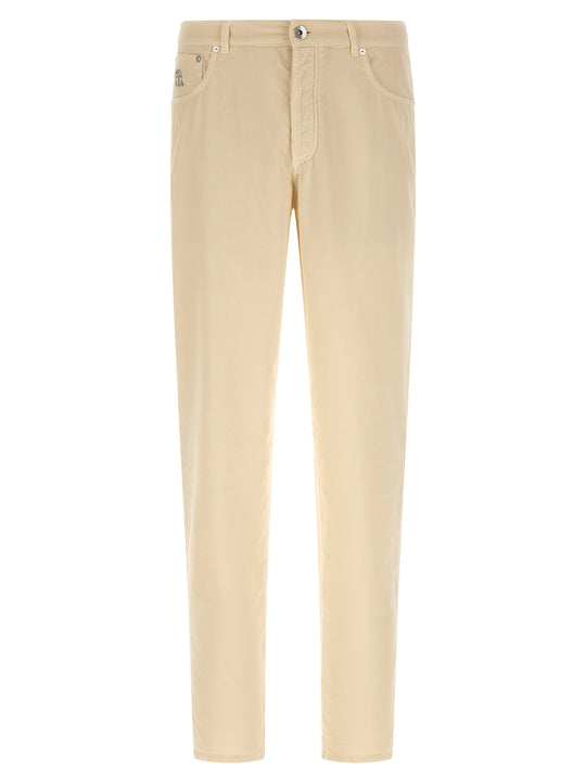 Corduroy Pants Beige