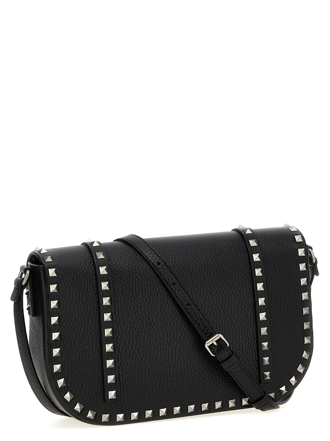 Valentino Garavani Rockstud Crossbody Bags - Black | c9af301c9073aa658cfc6dba001bd5dfd16e624b