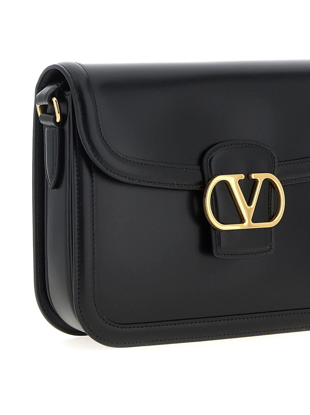 Valentino Garavani 9to5 Shoulder Bags - Black | f3b1511cabfe94aad0c41fe38bc9ae7a06934a35