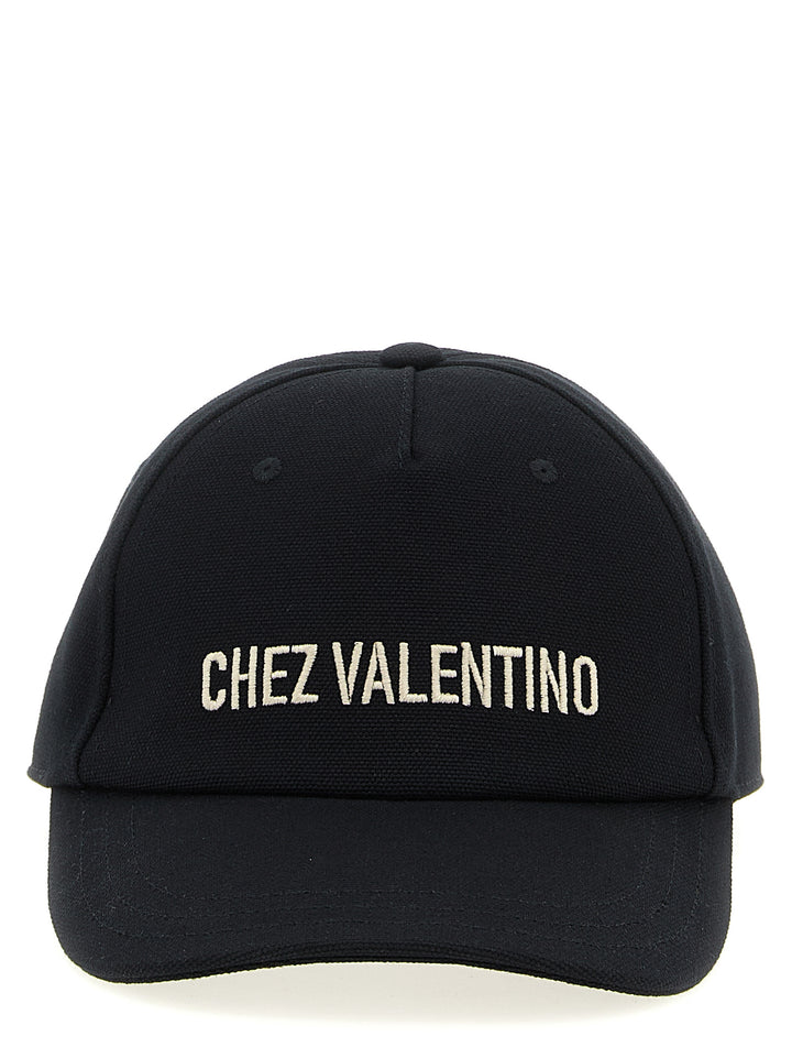 Valentino Garavani Chez Valentino Hats - Black | a84b1b3fba0416f3c35e8d034554863dae0e6309