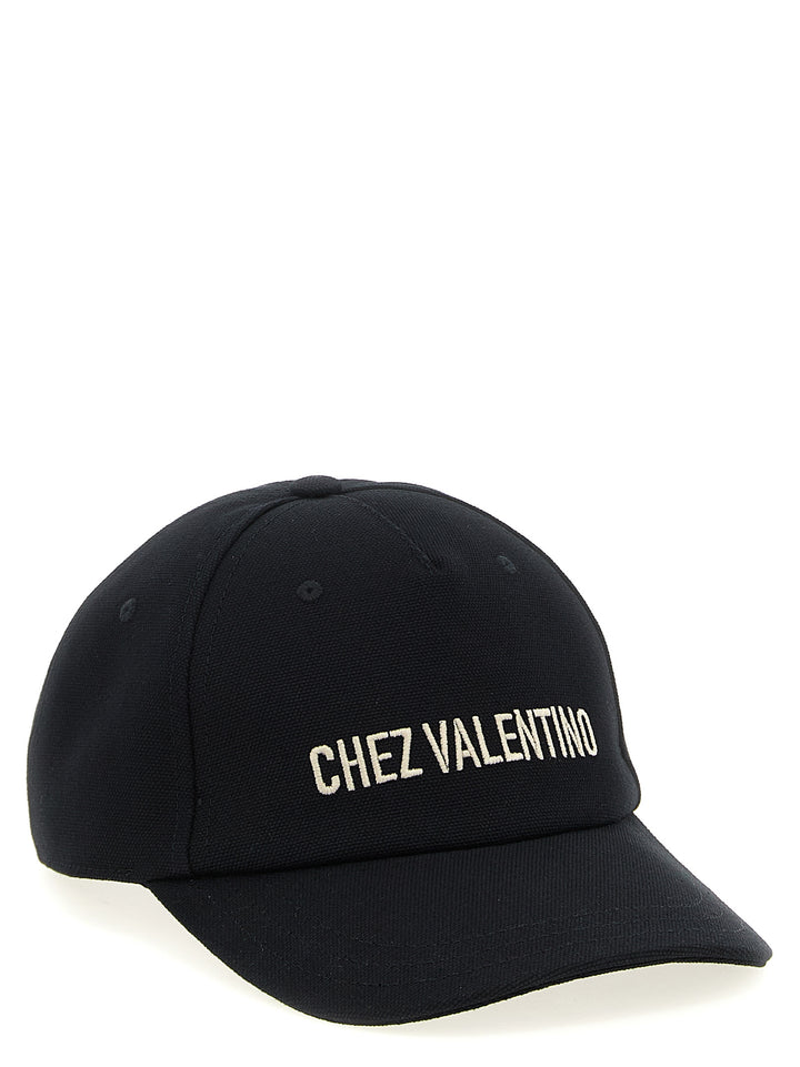 Valentino Garavani Chez Valentino Hats - Black | 0ee9d7cd246bc8b8076d087c5d03f9471490d0d3