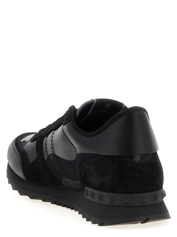 Valentino Garavani Rockrunner Sneakers - Black | d68b7061b435cc375f5aec67c1656a0793d79ea3