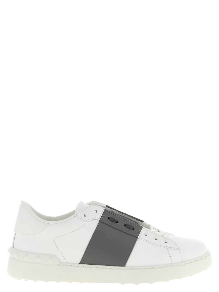 Valentino Garavani Open Sneakers - Gray | db2cb6a5a6b06dd80368a9a2b738a8befacd8d1c