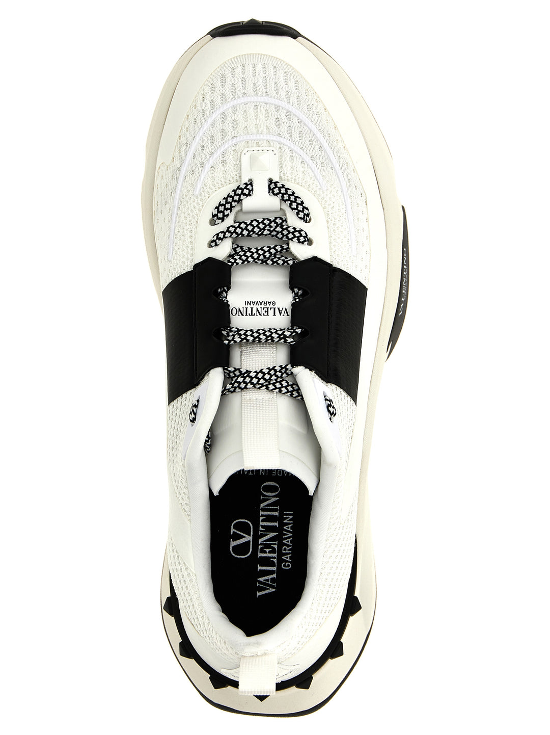 Valentino Garavani True Act Sneakers - White/Black | ccfe5d3d8d7782e6749ba35ae9c406de7b05319b