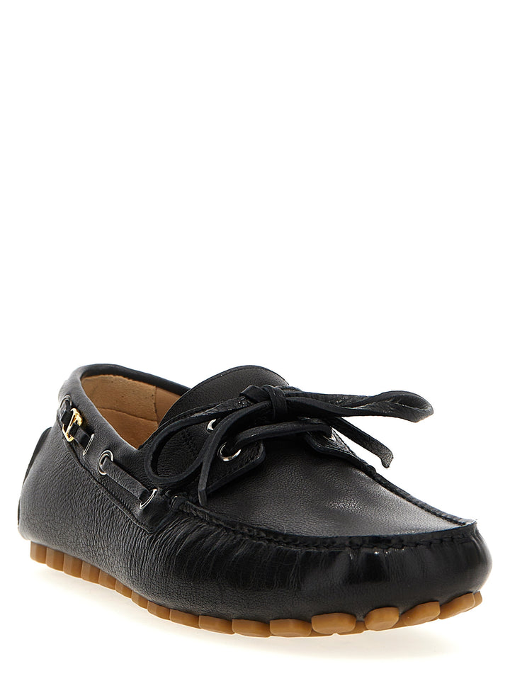 Valentino Garavani Driver Fastaway Loafers - Black | acc974b73a39eeec40783eec44d1484260046576