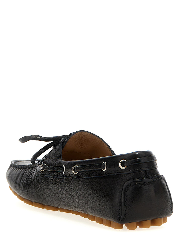 Valentino Garavani Driver Fastaway Loafers - Black | 9767359eb83a41edaeca75f4ce6ba220fc8e6f89