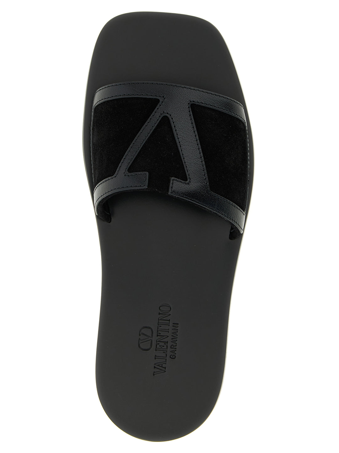 Valentino Garavani Viva Superstar Sandals - Black | a11fd8e1a08f06dc54393fdff7bc0ac35a667e1e