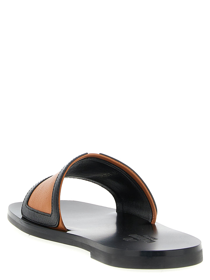 Valentino Garavani Viva Superstar Sandals - Brown | 6f5b1b2d672187d18f34f6abb1aeebc4236158c3