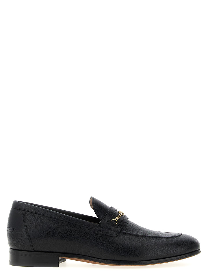 Valentino Garavani Vlogo Signature Loafers - Black | fe2ec8136dbfd2ba75a40ecd219c814e5fc7fdec