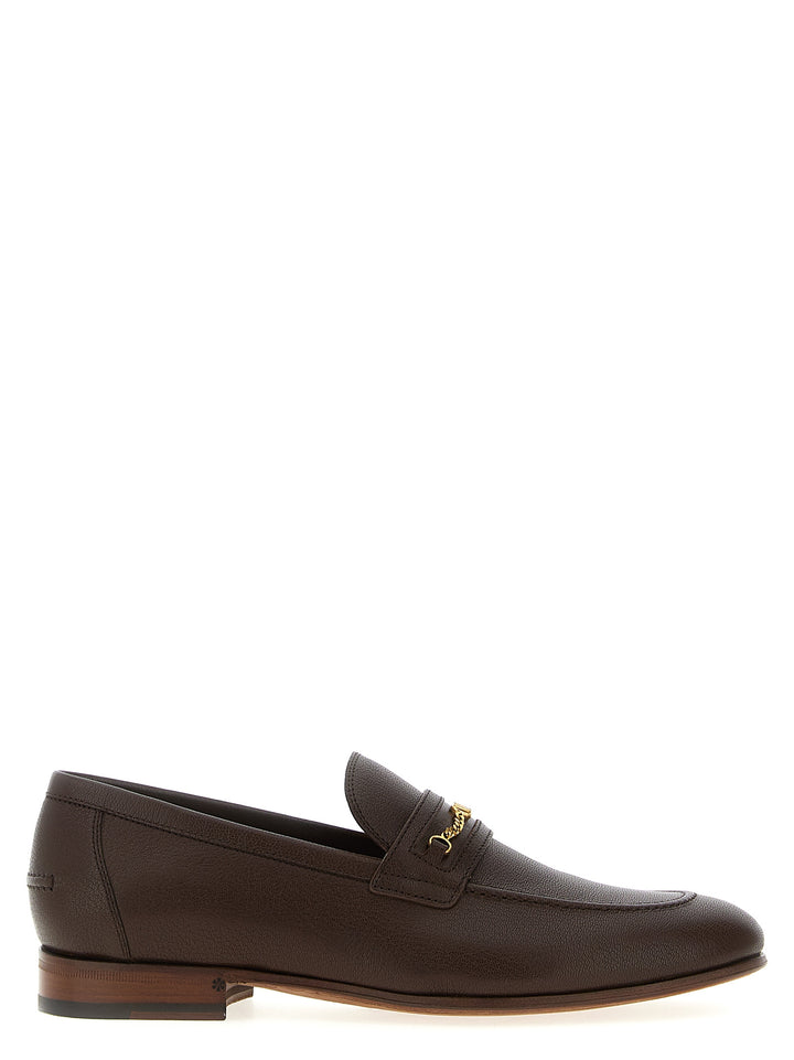 Valentino Garavani Vlogo Signature Loafers - Brown | 38b7d4bef241b4744cd25082e17f4e8f6302a9d8