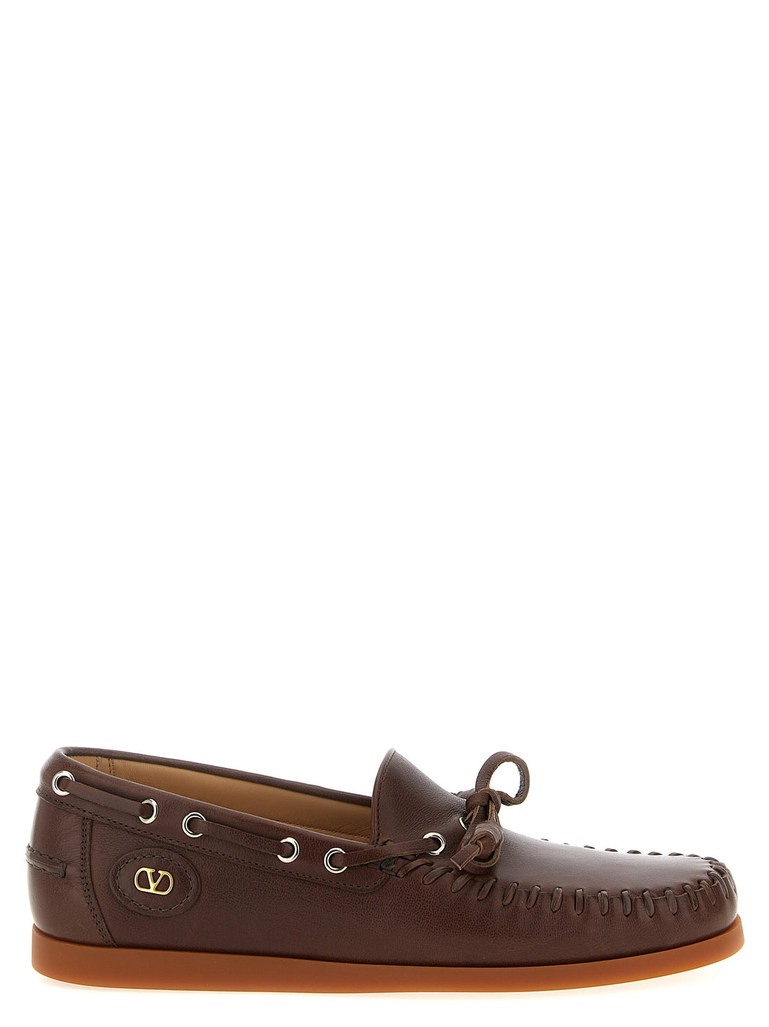 Valentino Garavani Palm Avenue Loafers - Brown | c72f2fb4c70d0a20b30c03d8d27b2352468fff0b