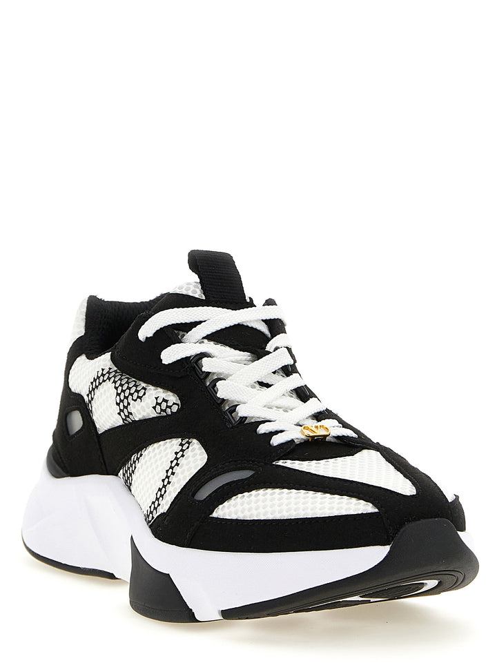 Valentino Garavani Demivee Sneakers - White/Black | 36774ba032bed81ea3b3f29862cc2f175f286fa9