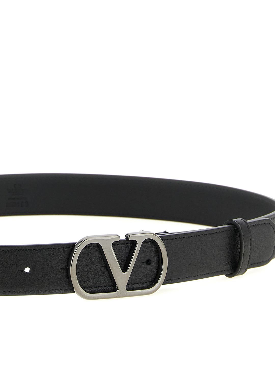 Valentino Garavani Valentino Garavani Vlogo Signature Belt Belts - Black | afd8efe7501d8de0c2afe8512915f613e7b6e3ac