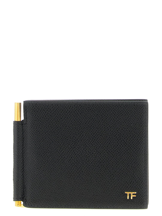 Small Grain Wallet Wallets And Card Holders Black